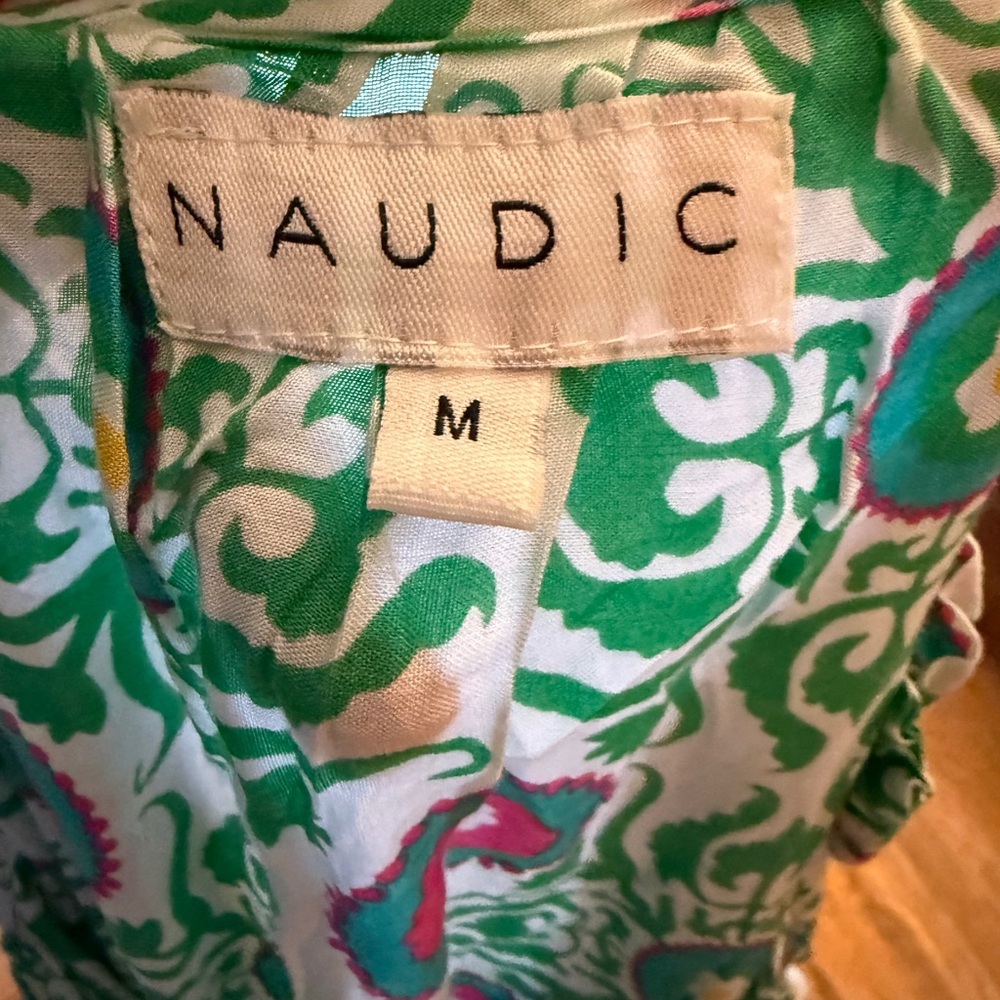 Colorful Patterned Maxi Dress Coastal Beach Cruise Tropical - Picture 6 of 6